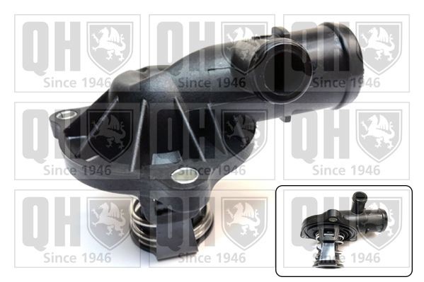 Audi QUATTRO Coolant thermostat 11958216 QUINTON HAZELL QTH744K online buy