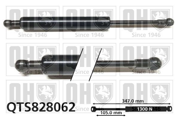 596550 STABILUS // LIFT-O-MAT® Tailgate strut 1550N, 344,5 mm, with  external spring suitable for MERCEDES-BENZ E-Class ▷ AUTODOC price and  review