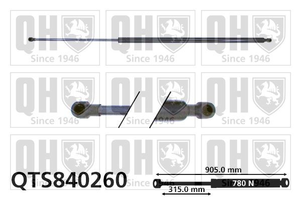 QUINTON HAZELL QTS840260 Boot OPEL VIVARO 2011 price