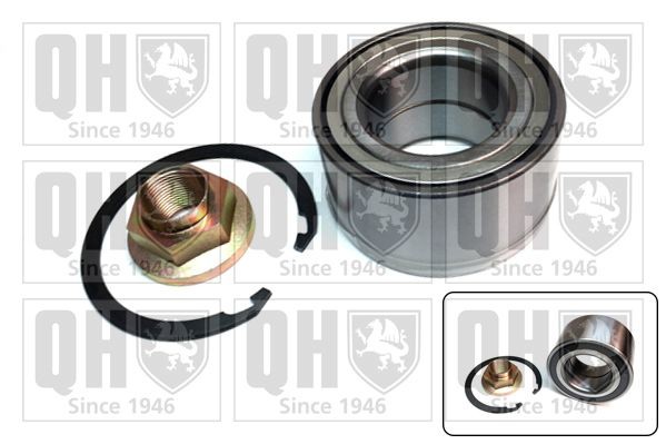 Mazda 6 Bearings parts - Wheel bearing kit QUINTON HAZELL QWB1595