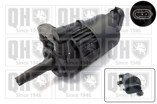 QUINTON HAZELL QWP024 Windshield washer pump Renault 19 II Chamade 1.4 58 hp Petrol 1995 price