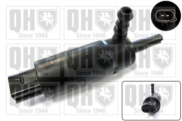 Skoda Water Pump, headlight cleaning QUINTON HAZELL QWP040 at a good price