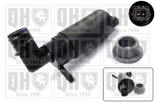 QUINTON HAZELL QWP051 Windshield washer pump Honda CR-V Mk2 2.2 CTDi 140 hp Diesel 2006 price