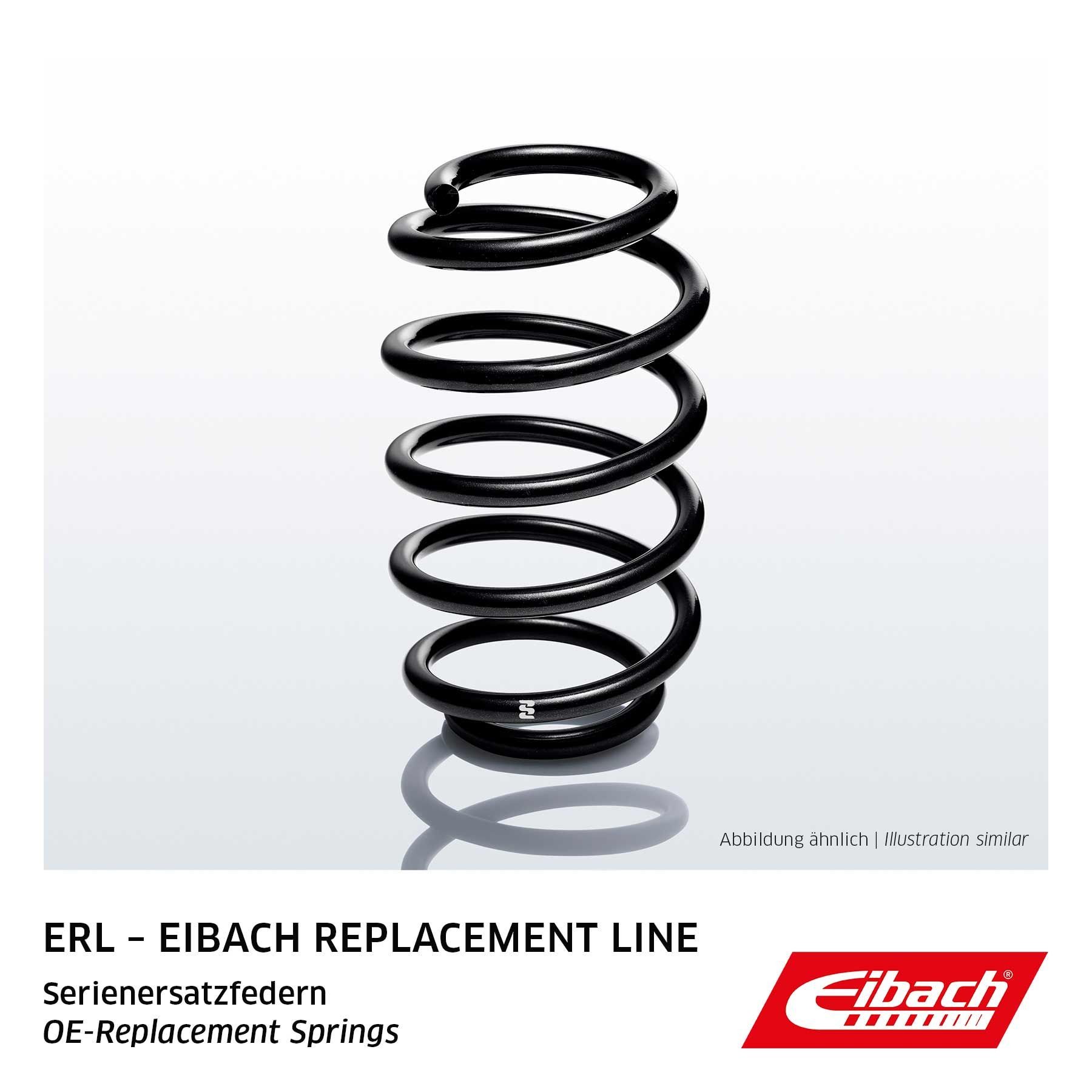 EIBACH Single Spring ERL (OE-Replacement) R10063 Molle ammortizzatori Assale anteriore, Molla ad elica, per veicoli con autotelaio standard