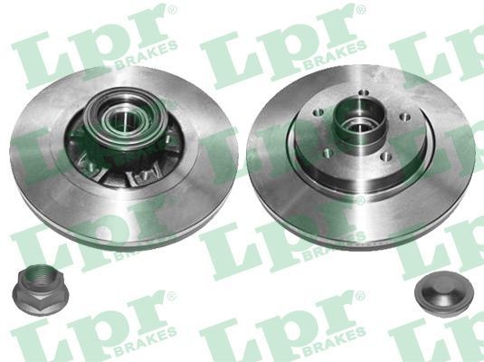 LPR 274x11mm, 5, solid Ø: 274mm, Num. of holes: 5, Brake Disc Thickness: 11mm Brake rotor R1070PCA buy