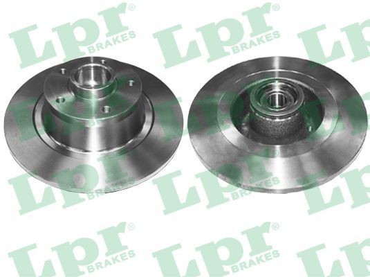 LPR R1077PCA Brake disc 290x11mm, 5, solid