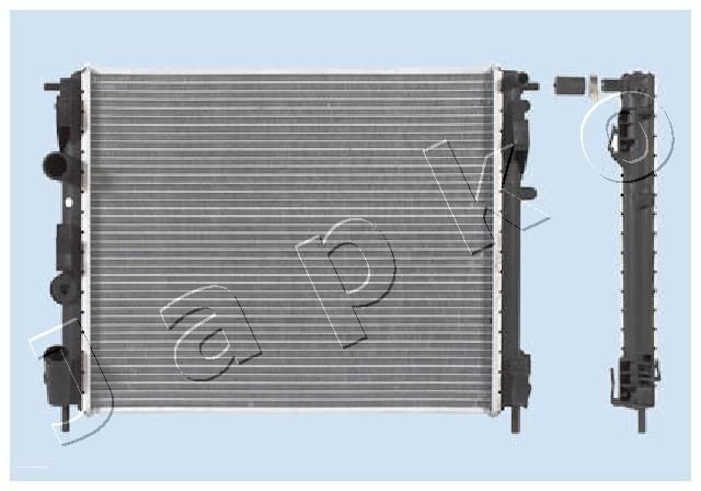 JAPKO RDA093072 Engine radiator 77004-28658