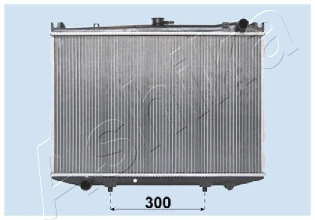 ASHIKA RDA213045 Engine radiator 2140080G00