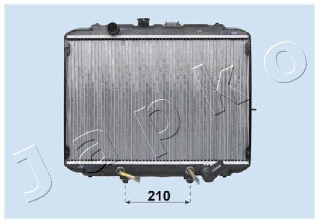 JAPKO RDA283058 Engine radiator MB605252