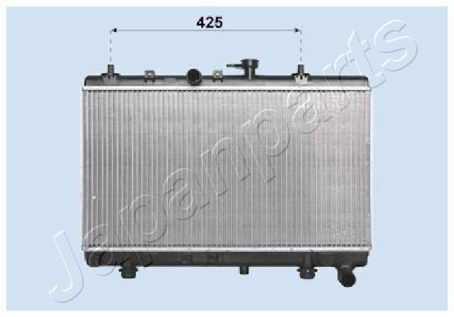 Engine radiator JAPANPARTS Aluminium, Plastic, 350 x 645 x 16 mm - RDA333021