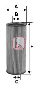 SOFIMA S5124PE Oil filter 133530.0