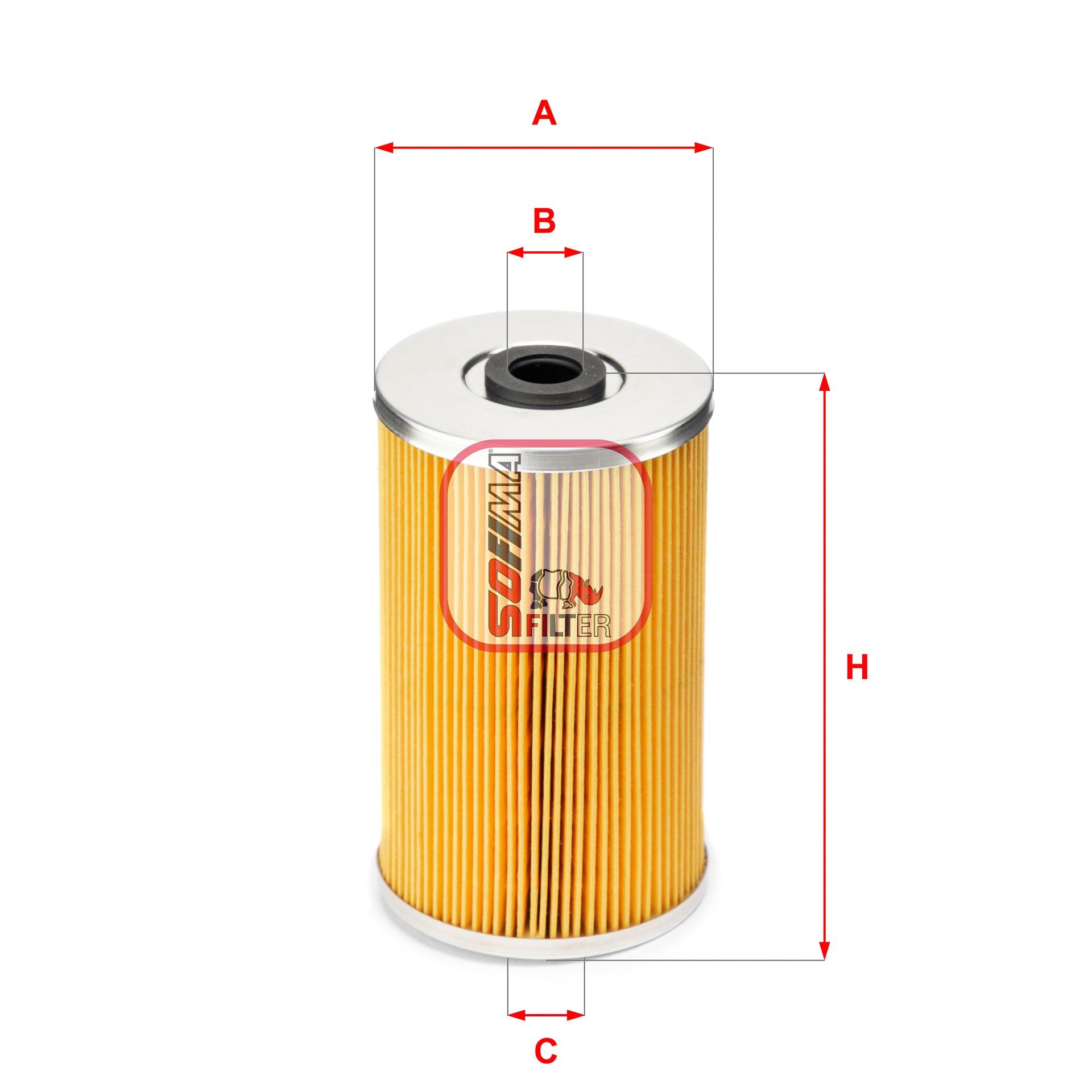 SOFIMA S 7411 N Fuel filter Filter Insert