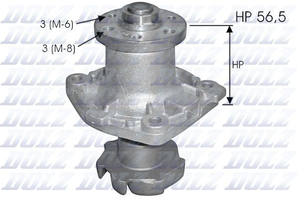 DOLZ S238 Water pump 767 1810