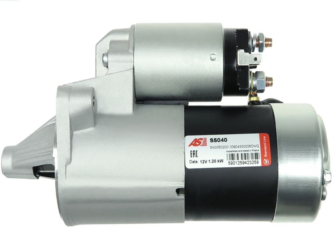 AS-PL Starter motors S5040 for SUZUKI SWIFT, BALENO, WAGON