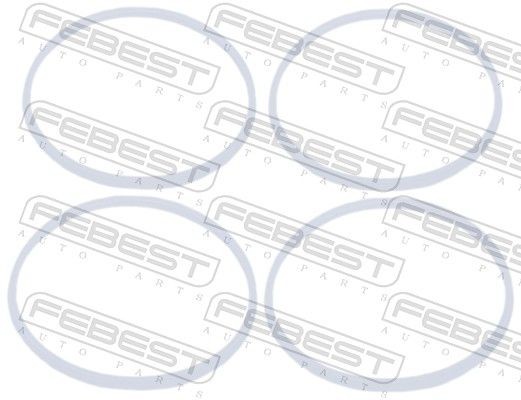 Audi A4 Repair kit, steering gear 12062646 FEBEST SET-003 online buy