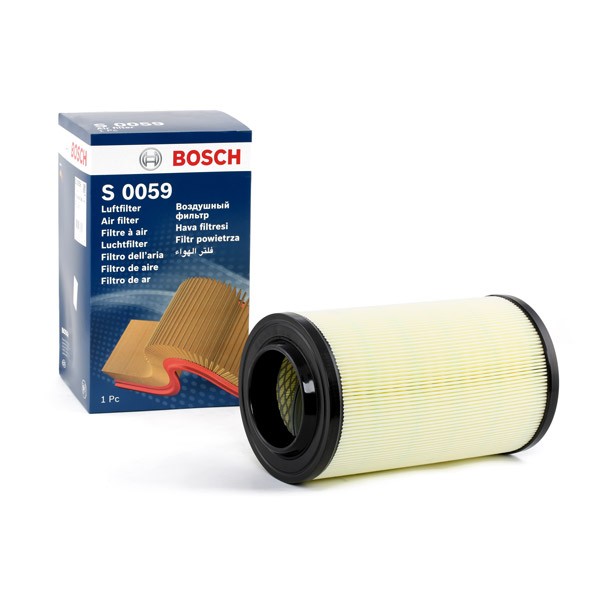 S0059 BOSCH Filtereinsatz Höhe: 303mm Luftfilter F 026 400 059 günstig kaufen