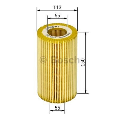 BOSCH Engine oil filter P 7046 buy online