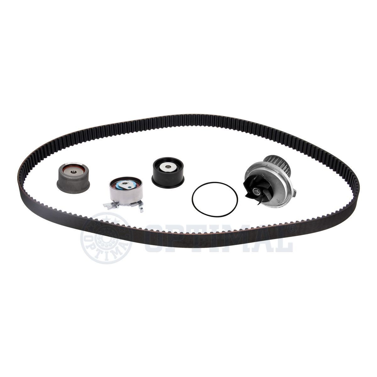OPTIMAL SK1667AQ1 Timing belt kit with water pump Opel Astra H TwinTop 2.0 Turbo 170 hp Petrol 2006 price