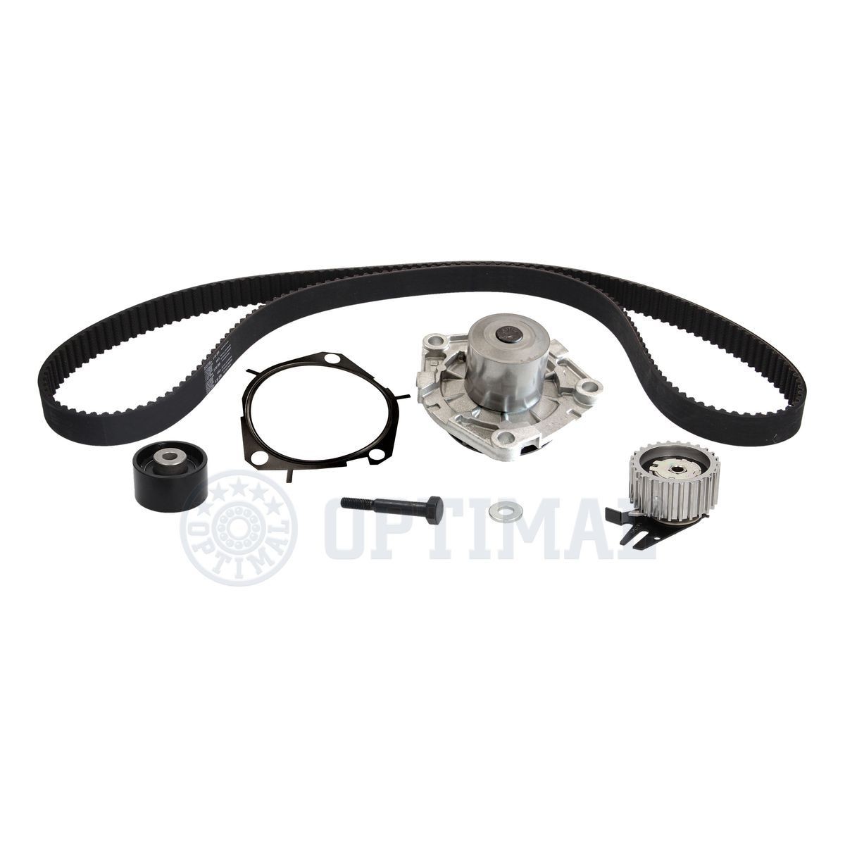 OPTIMAL SK1693AQ1 Timing belt kit with water pump LANCIA Delta III (844) 1.6 D Multijet 120 hp Diesel 2012 price