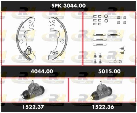 SSX304400 ROADHOUSE Super Precision Kit SPK304400 Brake set, drum brakes Renault 134 1.4 64 hp Petrol 1985 price