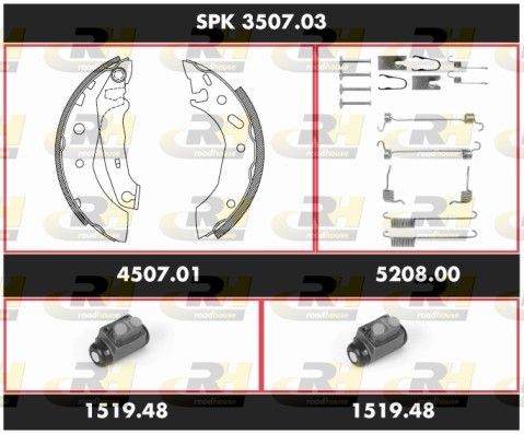Original SPK 3507.03 ROADHOUSE Brake set, drum brakes experience and price