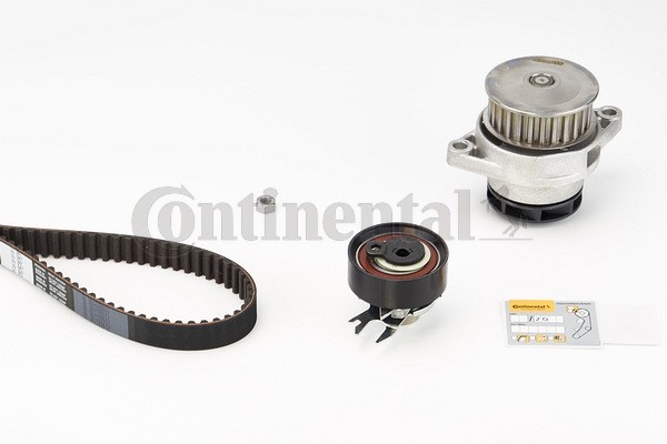 Volkswagen POLO Water pump and timing belt kit CONTITECH CT847WP1 cheap