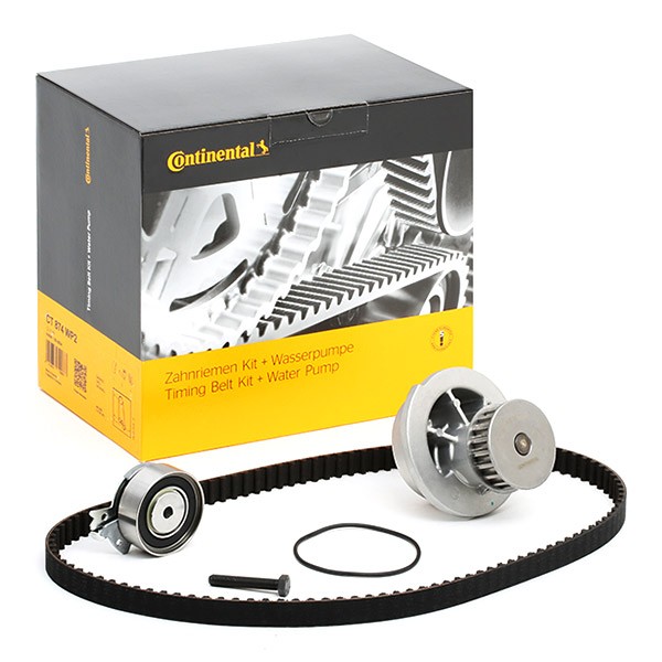 Opel ADMIRAL Water pump and timing belt kit CONTITECH CT874WP2 cheap