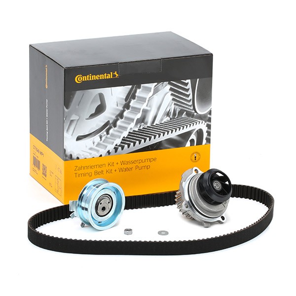 Buy Water pump and timing belt kit CONTITECH CT908WP1 - Cooling parts VW PASSAT online