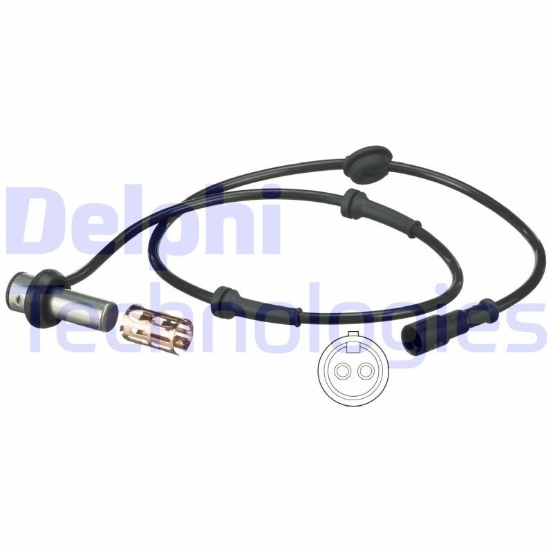 DELPHI SS20370 ABS sensor Passive sensor, 994mm