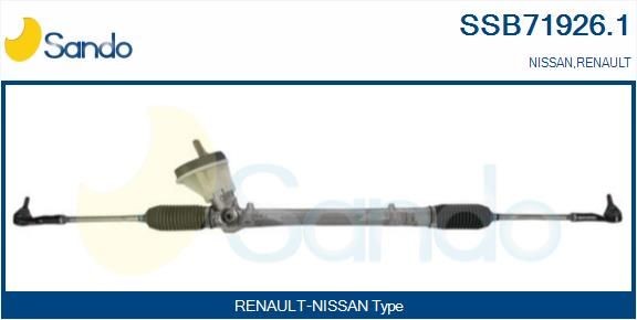 SANDO SSB719261 Power steering rack Renault Clio 3 Grandtour 1.5 dCi 68 hp Diesel 2008 price
