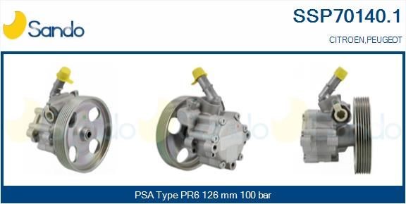 SANDO SSP70140.1 Power steering pump 4007 ZR