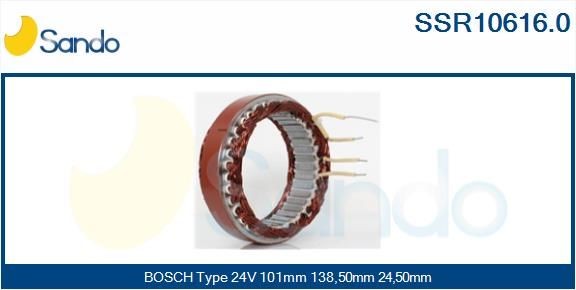 SANDO SSR10616.0 Stator, alternator 1697032