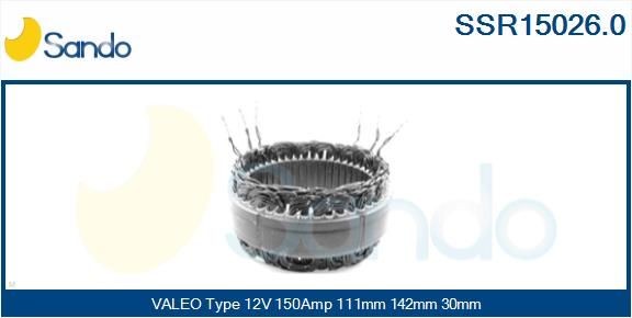 SANDO SSR15026.0 Stator, alternator A14VI42