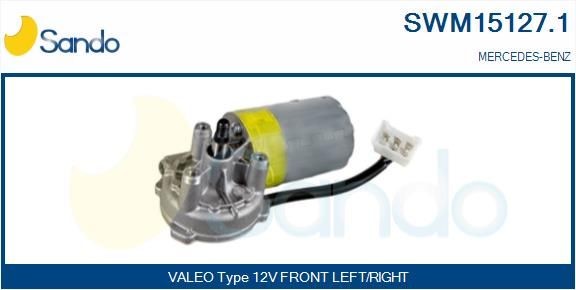 SANDO 12V, Front, for left-hand/right-hand drive vehicles Windscreen wiper motor SWM15127.1 buy