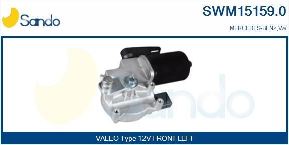 SANDO SWM151590 Wiper motor Mercedes Sprinter 906 418 CDI 3.0 184 hp Diesel 2009 price