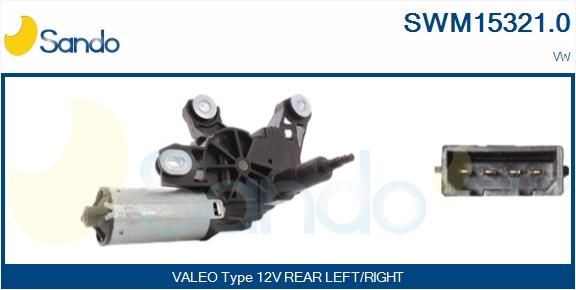 SANDO SWM15321.0 Wiper motor 6Q6 955 711