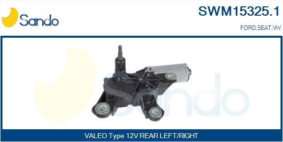 SANDO 12V, Rear, for left-hand/right-hand drive vehicles Windscreen wiper motor SWM15325.1 buy