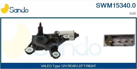 SANDO SWM153400 Windscreen wiper motor Audi A4 B8 2.0 TDI 136 hp Diesel 2010 price