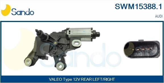 SANDO SWM153881 Windscreen washer motor Audi A1 Sportback 1.6 TDI 90 hp Diesel 2014 price