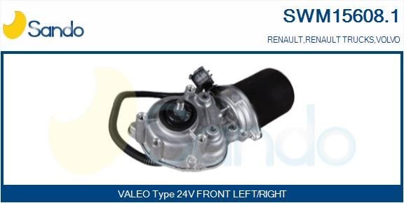 SANDO 24V, vorne, für Links-/Rechtslenker Scheibenwischermotor SWM15608.1 kaufen