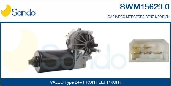 SWM15629.0 SANDO Scheibenwischermotor DAF F 2100