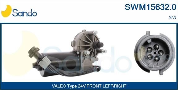 SANDO SWM15632.0 Wiper motor 81 26401 6119
