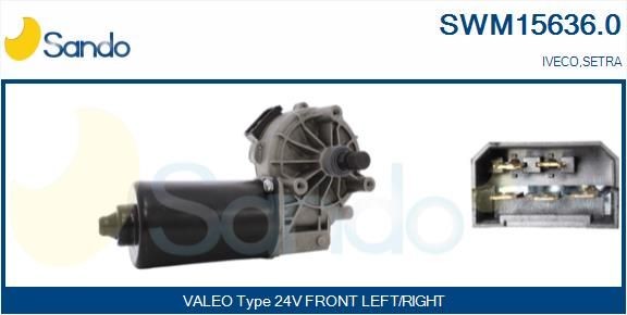 SANDO SWM15636.0 Wiper motor 81 26401 6112