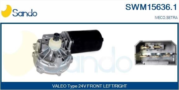 SANDO SWM15636.1 Wiper motor 81.26401.6112
