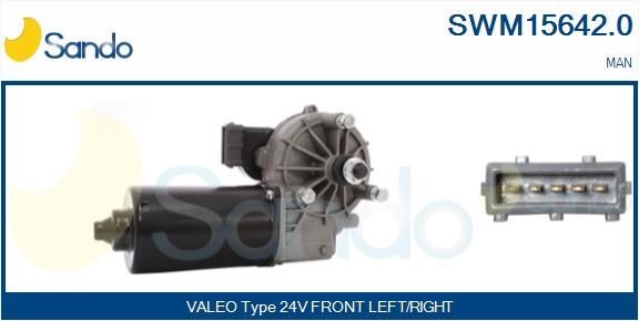 SANDO SWM15642.0 Wiper motor 81 26401 6135
