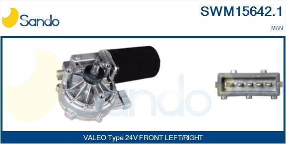 SANDO SWM15642.1 Wiper motor 81.26401-6143