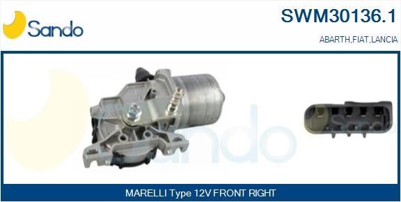 SANDO SWM30136.1 Wiper motor 77364425