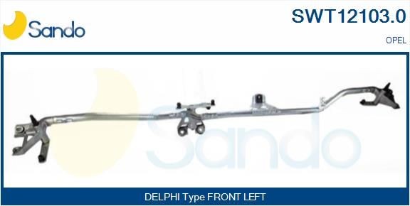 SANDO for left-hand drive vehicles, Front Windscreen wiper linkage SWT12103.0 buy