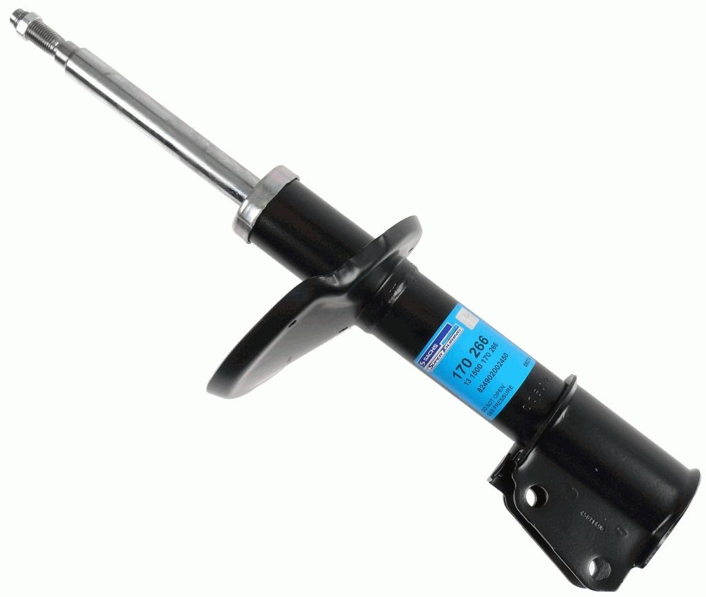 SACHS 170 266 Shock absorber Gas Pressure, Twin-Tube, Suspension Strut, Top pin