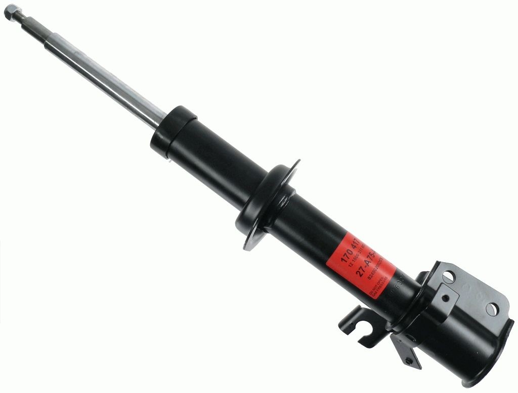 SACHS 170 417 Shock absorber Right, Gas Pressure, Twin-Tube, Suspension Strut, Top pin